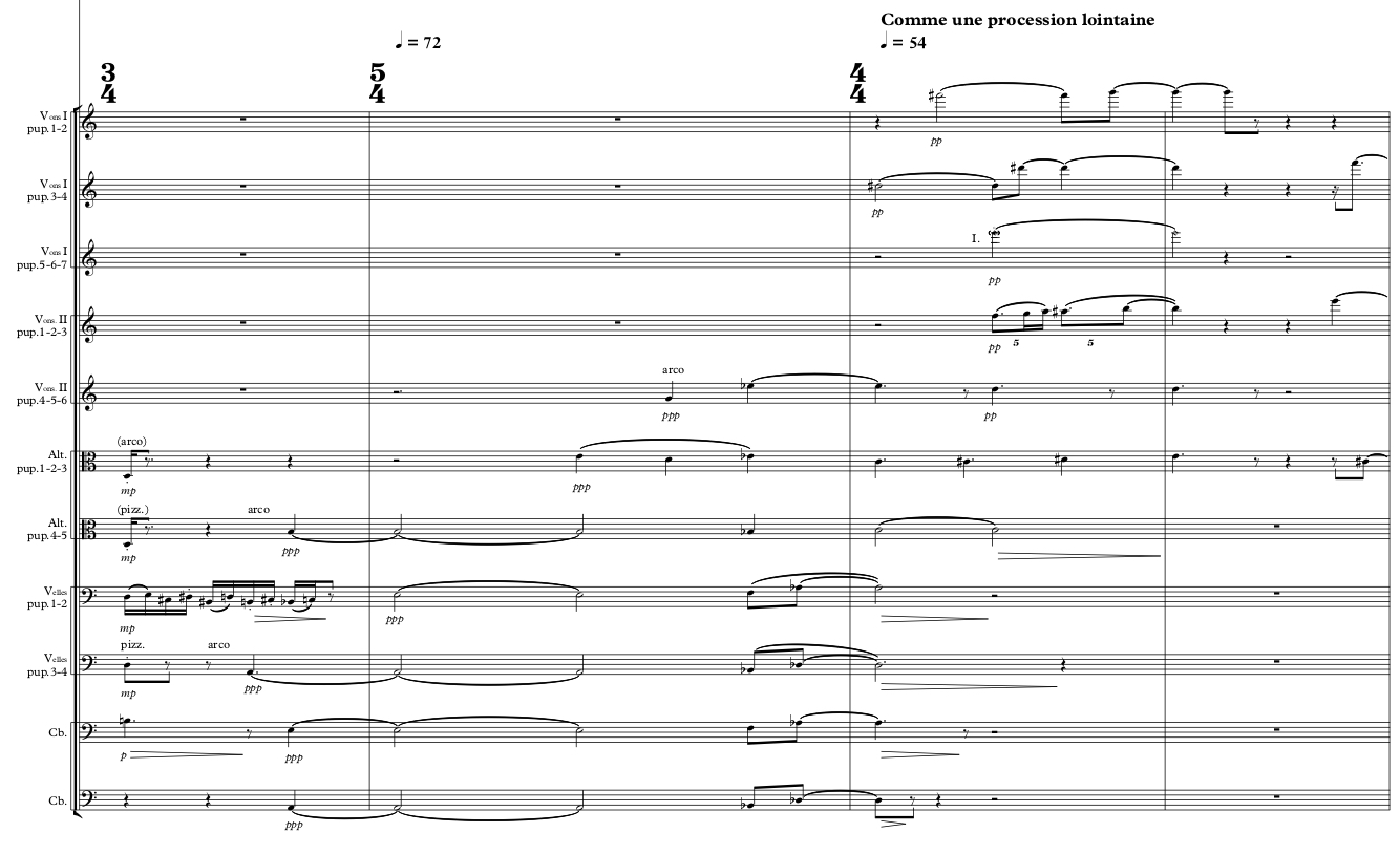 Excerpt from Durand's composition.