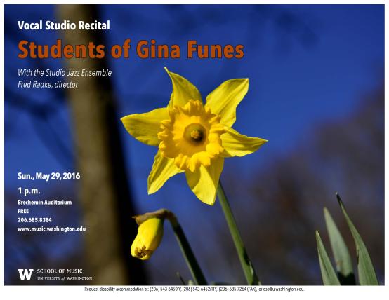 Gina Funes Vocal Studio Recital image