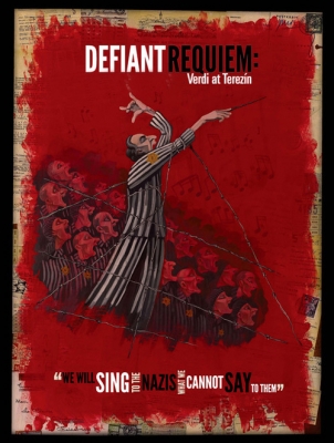 Defiant Requiem poster graphic