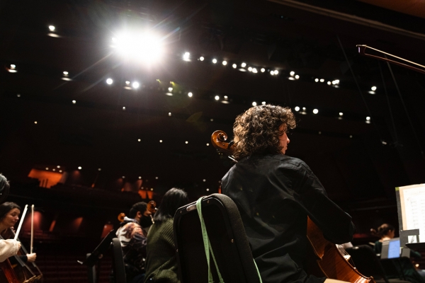 UW Symphony Orchestra in rehearsal (Mark Stone/UW Photography).