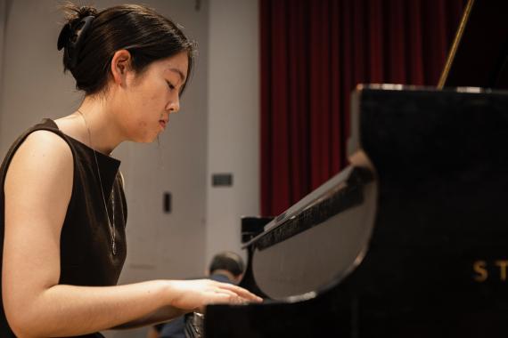 Jazz studies students perform in small combos in the Jazz Innovations series (Photo: Mark Stone/UW Photography). 