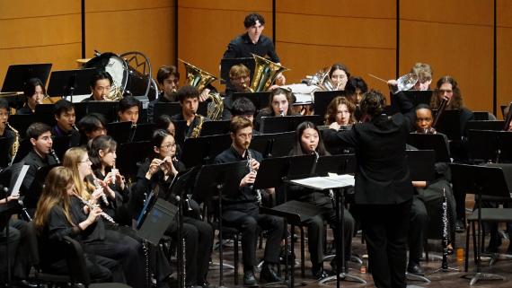 Wind Ensemble & Symphonic Band (Photo: Cyan Duong).