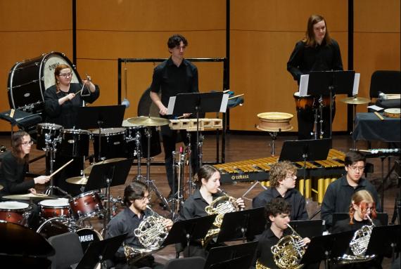 Wind Ensemble & Symphonic Band (Photo: Cyan Duong).