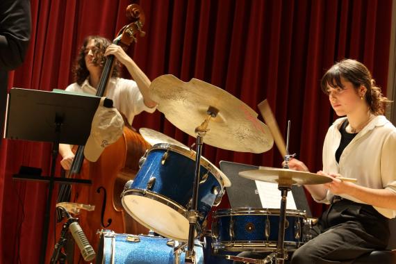 Jazz Studies students perform in small combos over two nights in the Jazz Innovations series (Photo: Joanne DePue). 