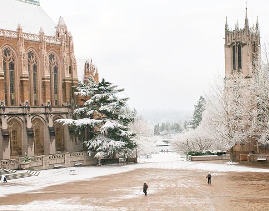 Snowy Red Square