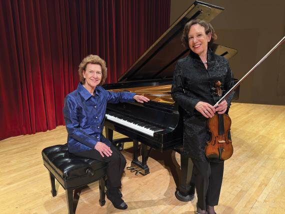 Robin McCabe and Maria Larionoff (Photo: Joanne DePue).