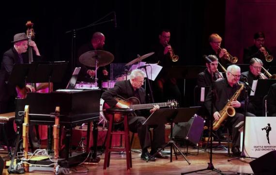 Seattle Repertory Jazz Orchestra (Photo: Ken Lambert/Seattle Times)