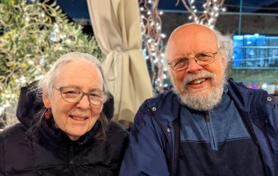 Paul and Jane Soder at a UW event in 2021. 