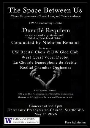Nicholas Renaud recital poster
