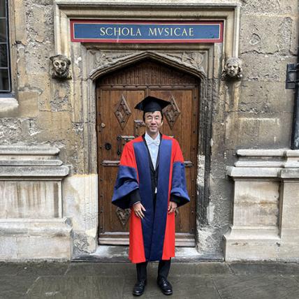 Taro Kobayashi (’14 BM, Classical Guitar Performance; BS, Physics), former student of Michael Partington,