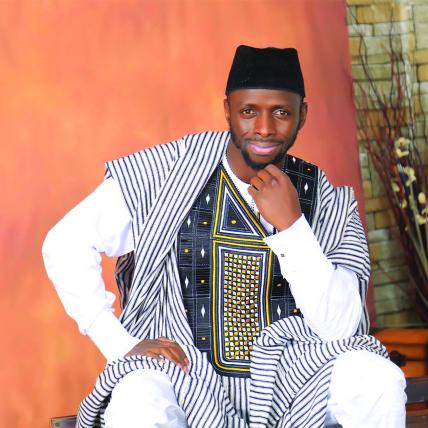 West African musician Boka Kouyaté.