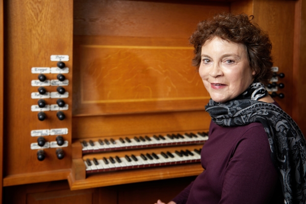 Organ Professor Carole Terry (Photo: Steve Korn)