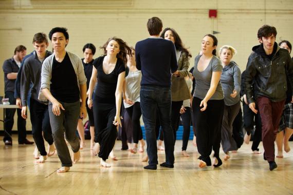 Semele rehearsals