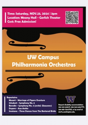 Campus Philharmonia flyer