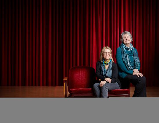Faculty members Cyndia Sieden, soprano, and Rhonda Kline, piano, present a recital Feb. 18 at the School of Music (Photo: Steve Korn).