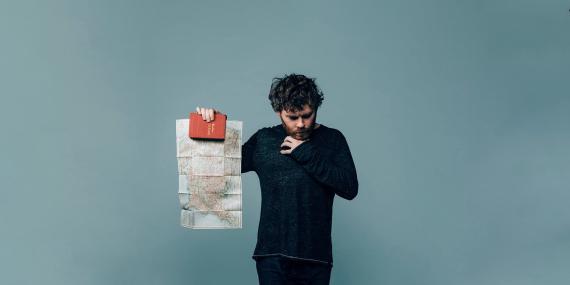 Gabriel Kahane appears at the Meany Center in November 2019. 