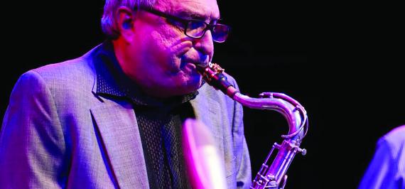 George Garzone performs with UW Music faculty in March and April.