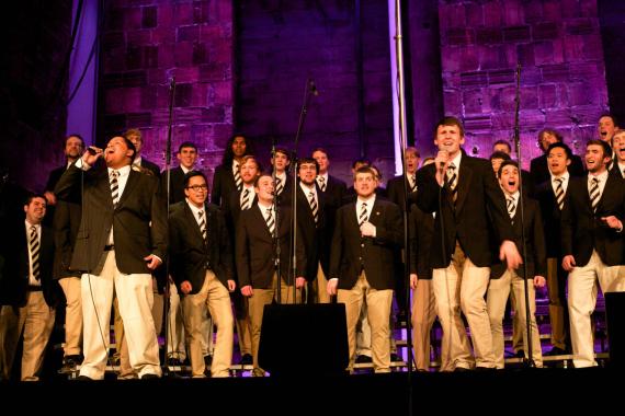 UW Men's Glee Club performs at Meany Theater on March 1.