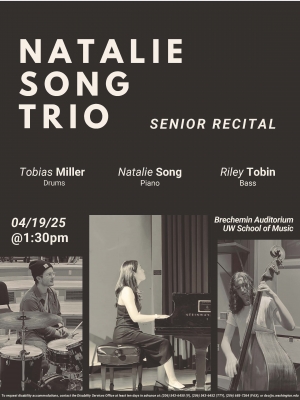 Natalie Song recital poster