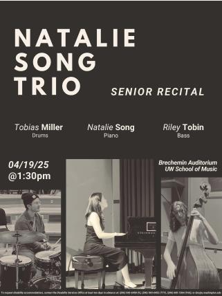 Natalie Song recital poster
