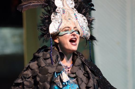 Alexandra Picard as the Queen of the Night in Tacoma Opera's production of the Magic Flute