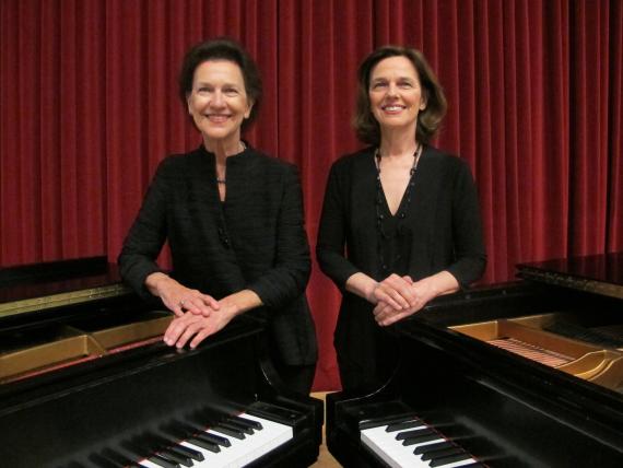 Robin and Rachelle McCabe, piano