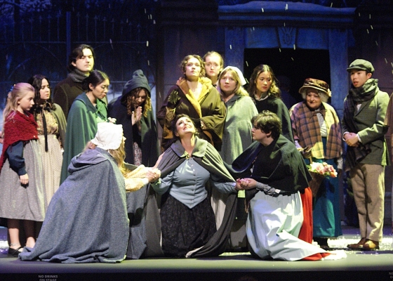 UW students and alumni in Tacoma Opera's production of La Boheme.