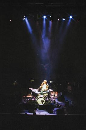 Drummer Ted Poor