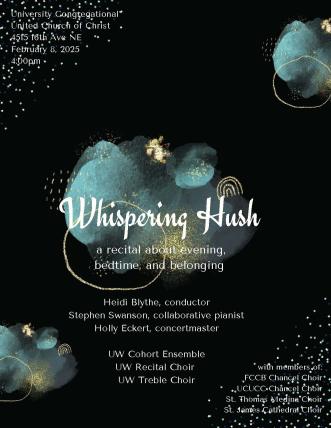 Heidi Blythe recital flyer