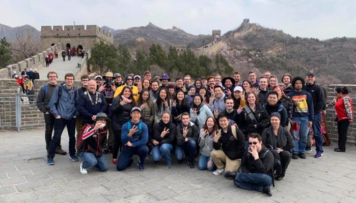 Wind Ensemble on the Great Wall of China 2019
