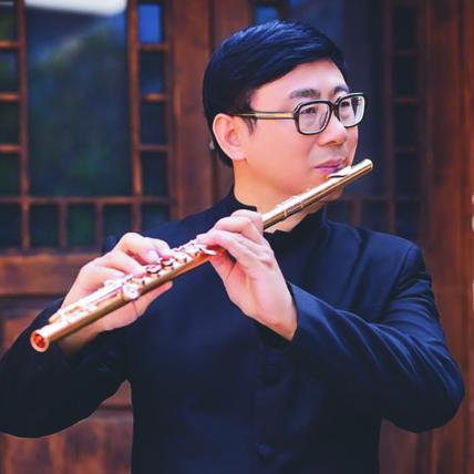 Zhao-Rong "Peter" Chen, flute