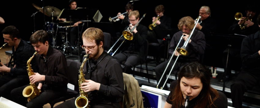 Studio Jazz Ensemble: Big Band | School of Music | University of