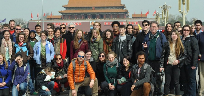 UW Wind Ensemble, Forbidden City, China 2013