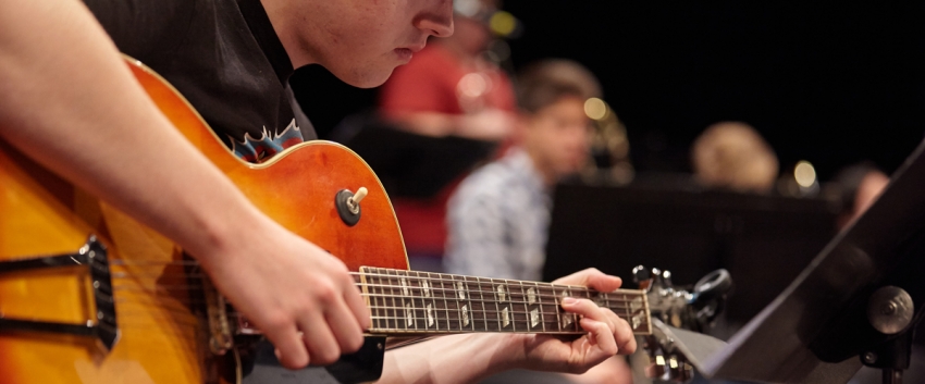 Big shop band guitar