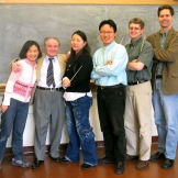 With UW conducting students. June 2005