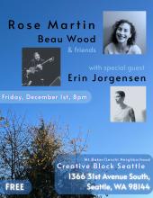 Rose Martin degree recital flyer