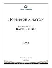 Hommage à Haydn, orchestrated by David Rahbee