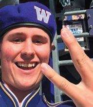 Alumnus Liam Near ('20 Music Ed)