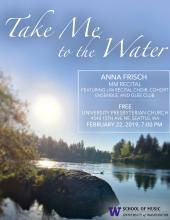 Anna Frisch recital poster image