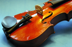 Blue violin image