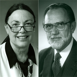 Barbara Lundquist and James Carlsen