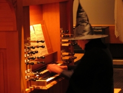 Halloween Organ Concert Witch