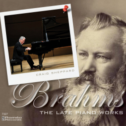 Craig Sheppard: Brahms CD cover