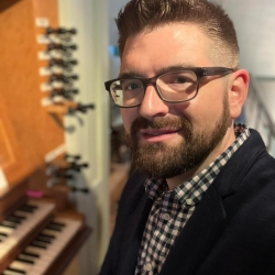 Guest organist Christopher Stroh