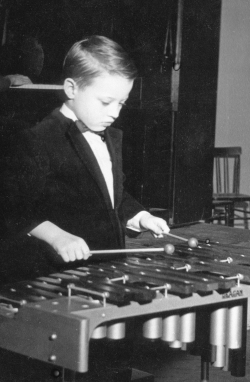 Tom Collier was aged 5 when he made his first public musical appearance.