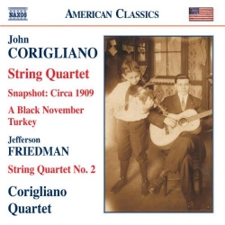 Corigliano Quartet: Music of John Corigliano and Jefferson Friedman