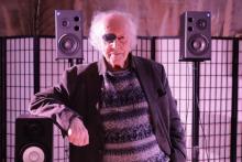 Francis Dhomont in Lisbon, Portugal, 2018 (Photo: Courtesy UW DXARTS).