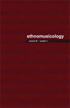 Ethnomusicology Journal 