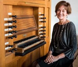 Guest organist Kimberly Marshall