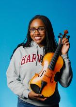 Laila West, violin